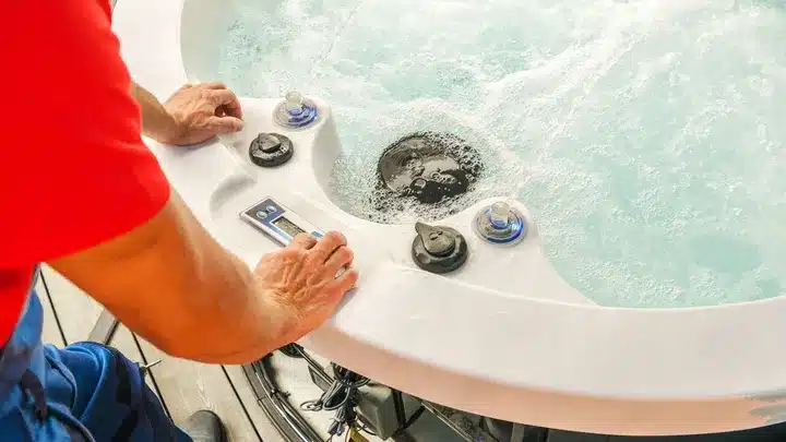 how to move a hot tub