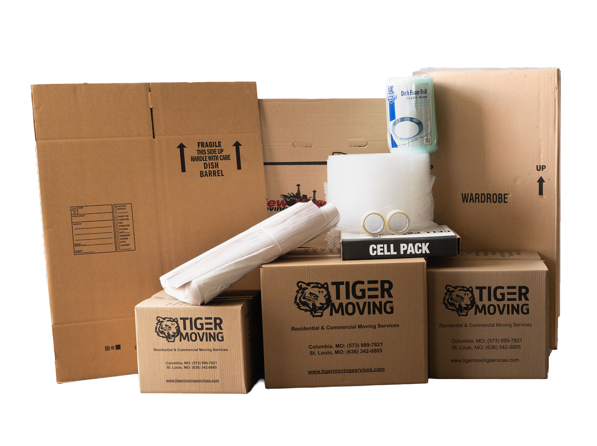 Moving Kit 1: 1-2 Room Apartment (600-1,000 sq. ft.)