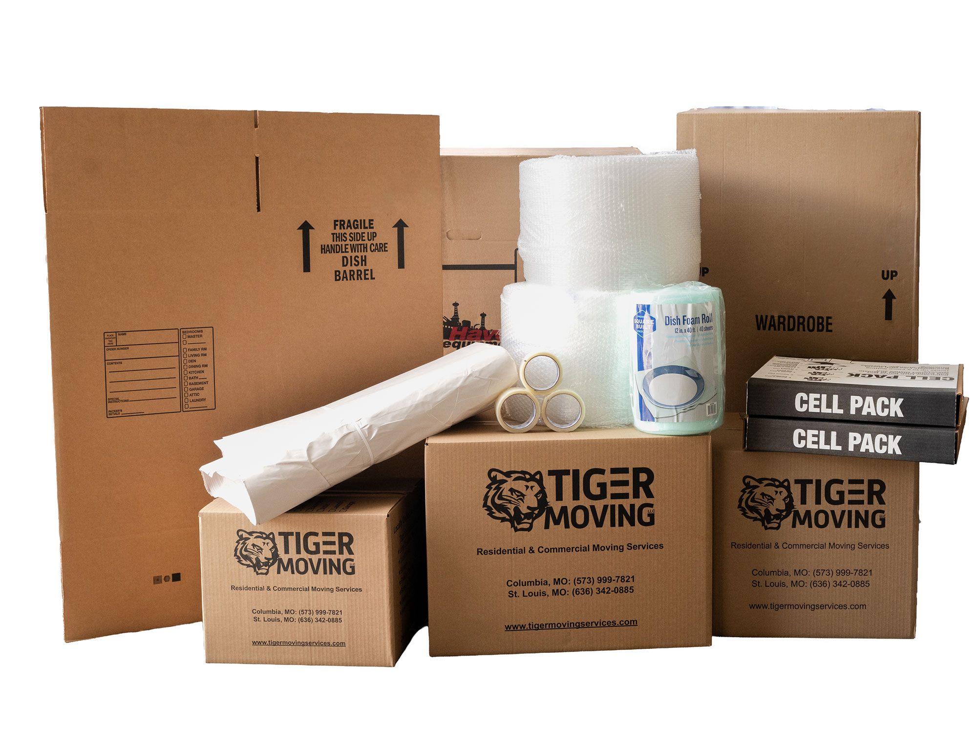 Moving Kit 2: 2-3 Room Home (1,000 - 1,600 sq. ft.)