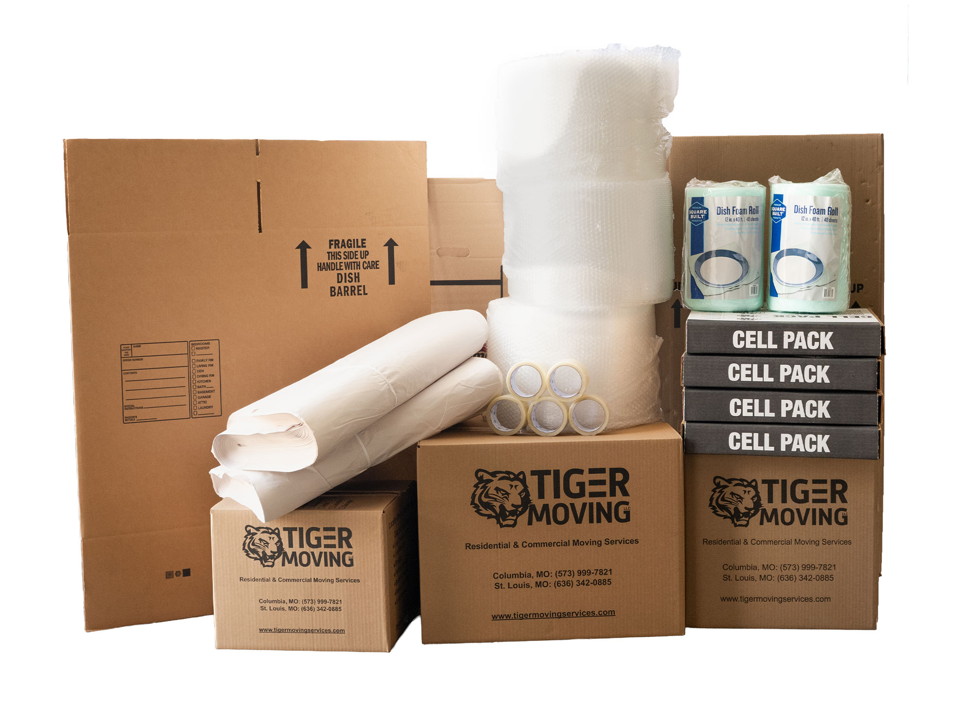 Moving Kit 4: 4-5 Room Home (2,200 - 3,000 sq. ft.)